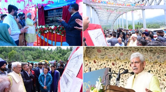 'LG Manoj Sinha Inaugurated key infrastructure projects to accelerate the development of Ganderbal'